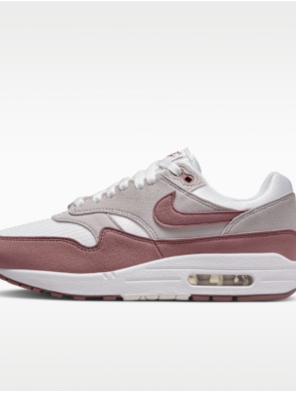 Nike Air Max 1 Summit White/Light Iron Ore/Smokey Mauve